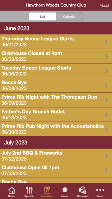 Hawthorn Woods Country Club Screenshot