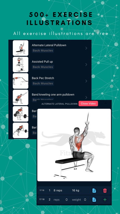 FitnessRec Screenshot