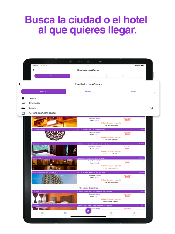Screenshot #6 pour Hotelesfullvacations.com