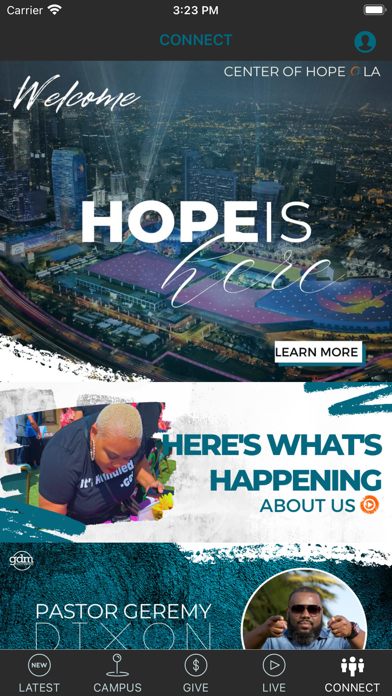 Center of Hope LA Screenshot