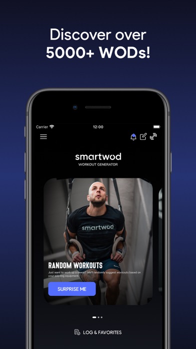 SmartWOD Workout Generator Screenshot