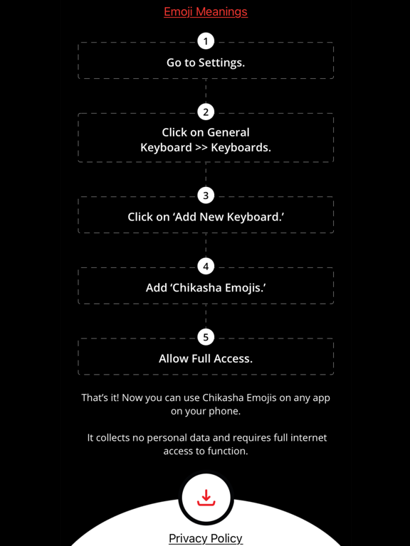 Chikasha Emojis iPad screenshot 3 - Entertainment app