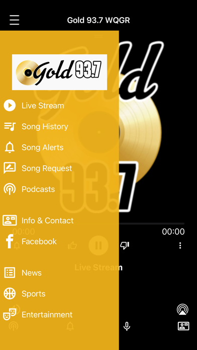 Gold 93.7 WQGR Screenshot