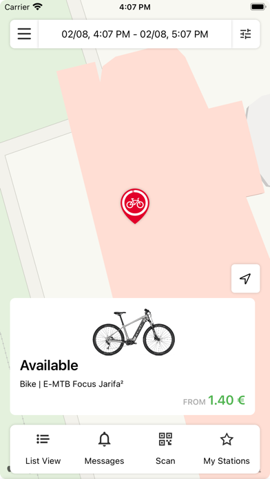 ÖBB Bike Screenshot