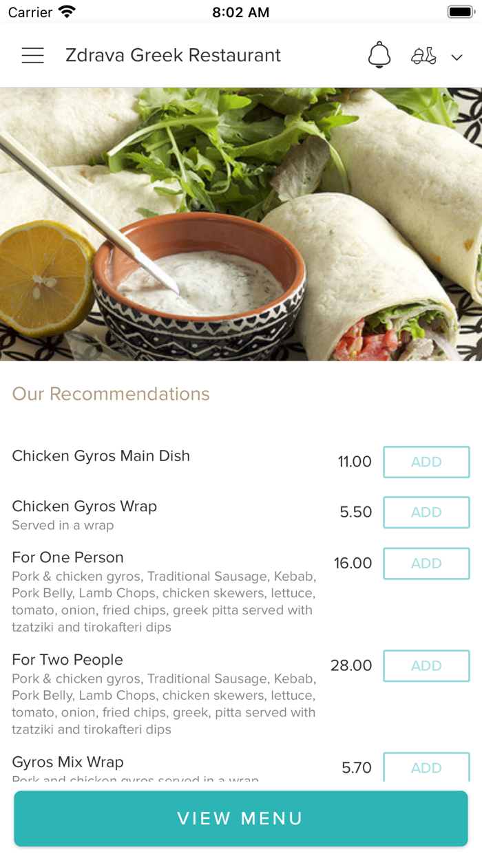 Zdrava Greek Restaurant