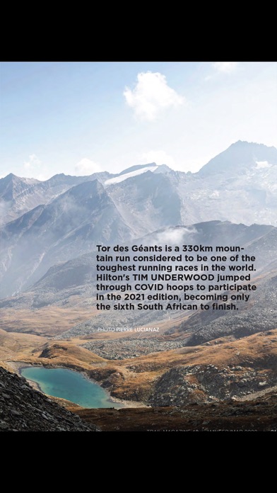 TRAIL Magazine South Africa Screenshot