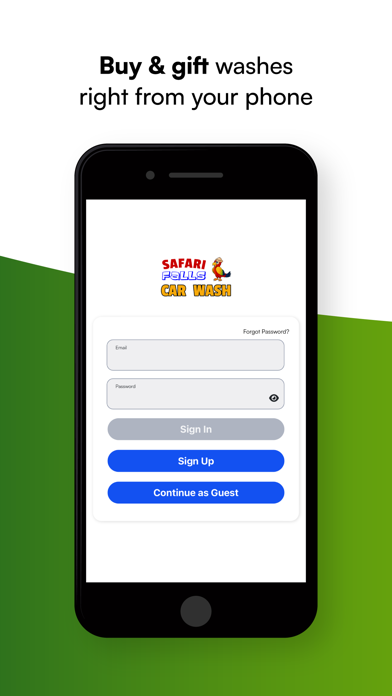 Safari Falls Car Wash Screenshot