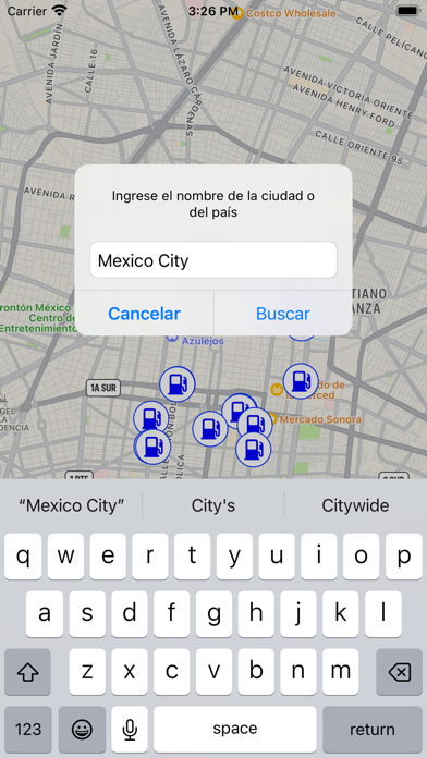 Estaciones petrolíferas
