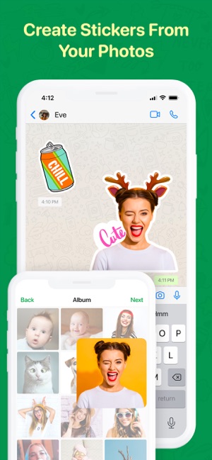 Sticker erstellen für Whatsapp im App Store