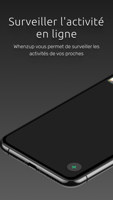Screenshot #1 pour Whenzup: Vu à et En ligne