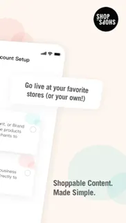 shopshops seller iphone screenshot 2