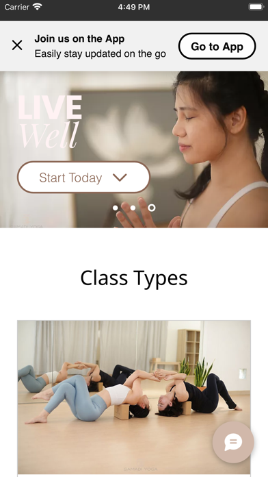 Samadi Yoga Screenshot