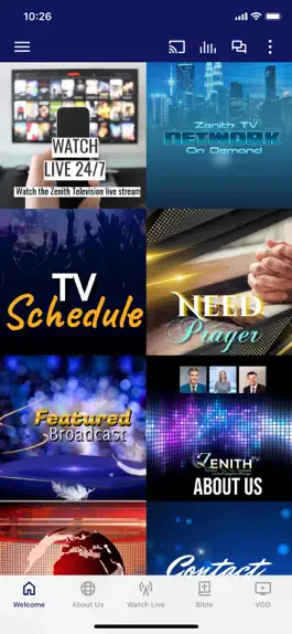 Game screenshot Zenith TV Network mod apk
