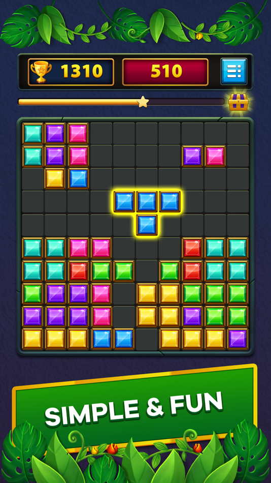 #2. Block Puzzle: Brain Test (iOS) By: ARITEK