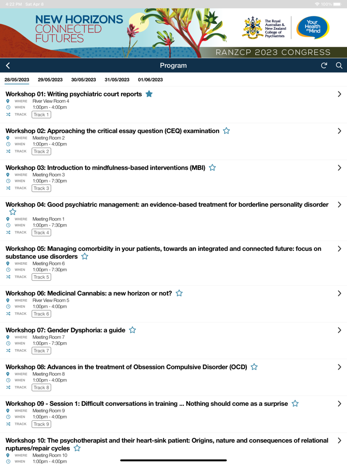 RANZCP 2023 Congress