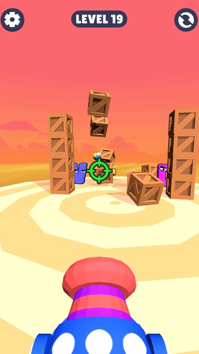 Happy Cannon Word 3D Screenshot
