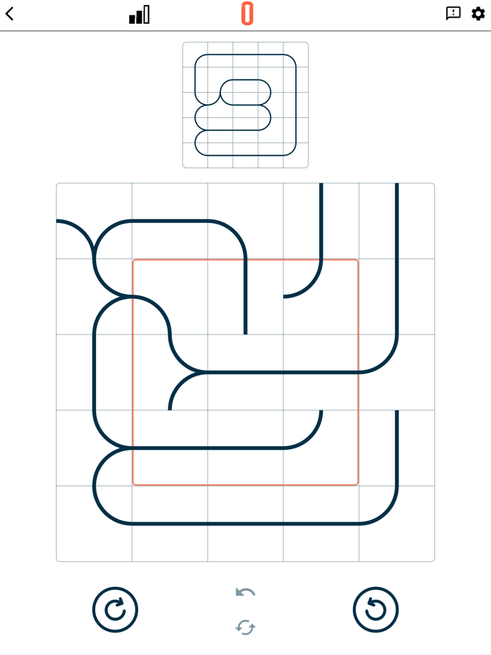 Contour a curvy puzzle