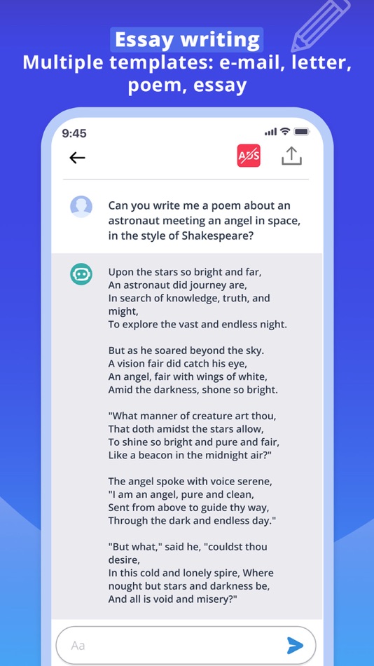 #2. Chatbot Writer - AI Assistant (iOS) 由: Kien Nguyen