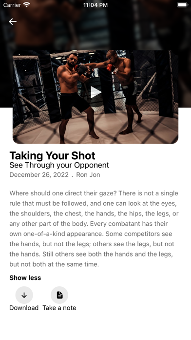 MMA Fight NOW Screenshot