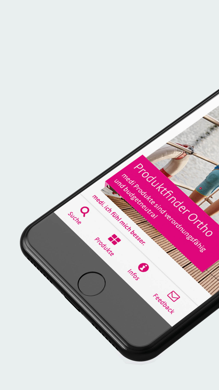 medi Produktfinder Orthopädie