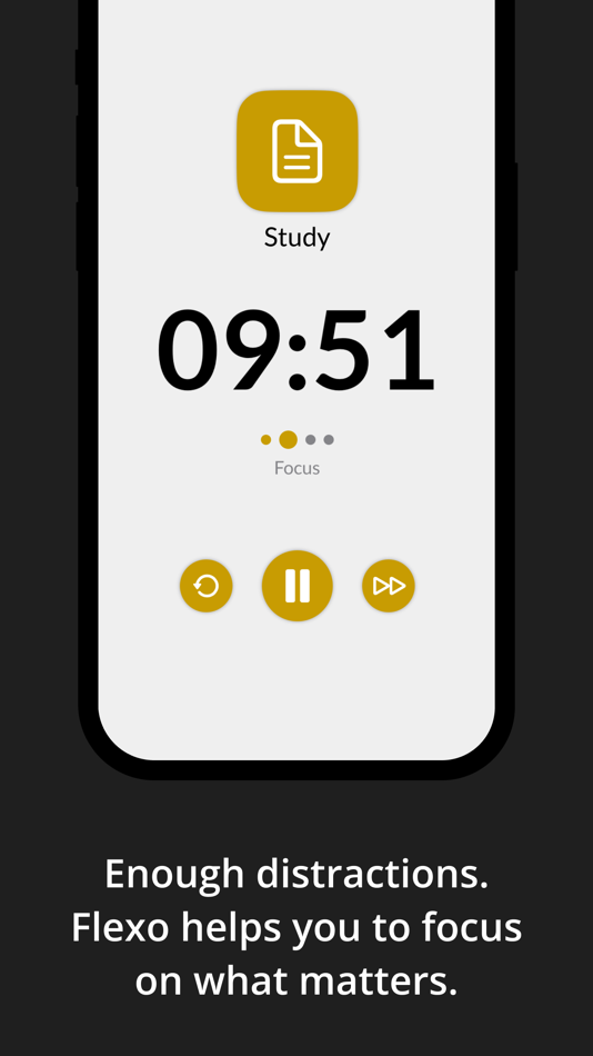 #2. Flexo - Focus & Pomodoro Timer (iOS) 由: Marc Torrelles