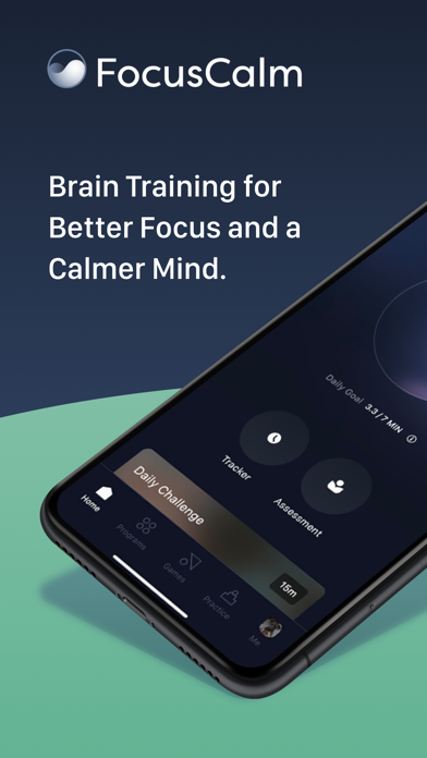 FocusCalm - Brain Training Screenshot