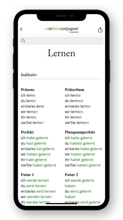 German conjugation screenshot-4