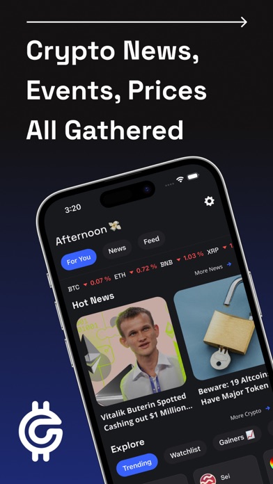 Crypto News: Events, Prices Screenshot