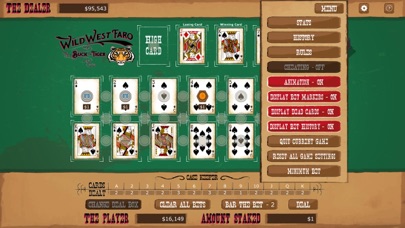 Wild West Faro Screenshot