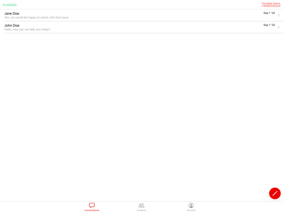 Georgialina Networks iPad screenshot