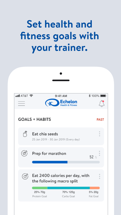 ECHELON Health & Fitness Clubs Screenshot