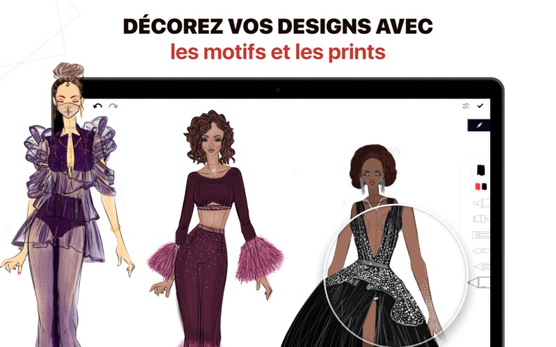 Screenshot #3 pour Fashion Design: Dessin de Mode
