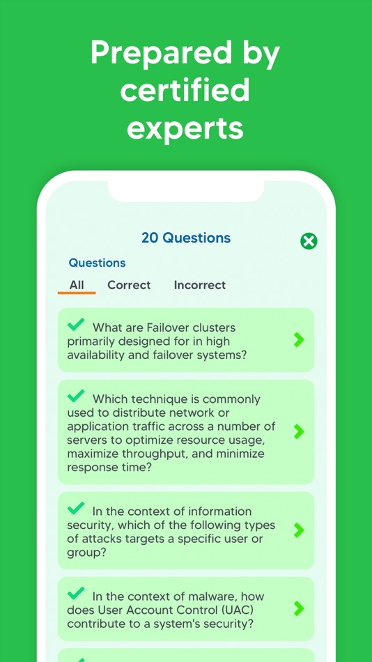 #6. CompTIA Security+ Exam Test (iOS) 由: Best Fun Games