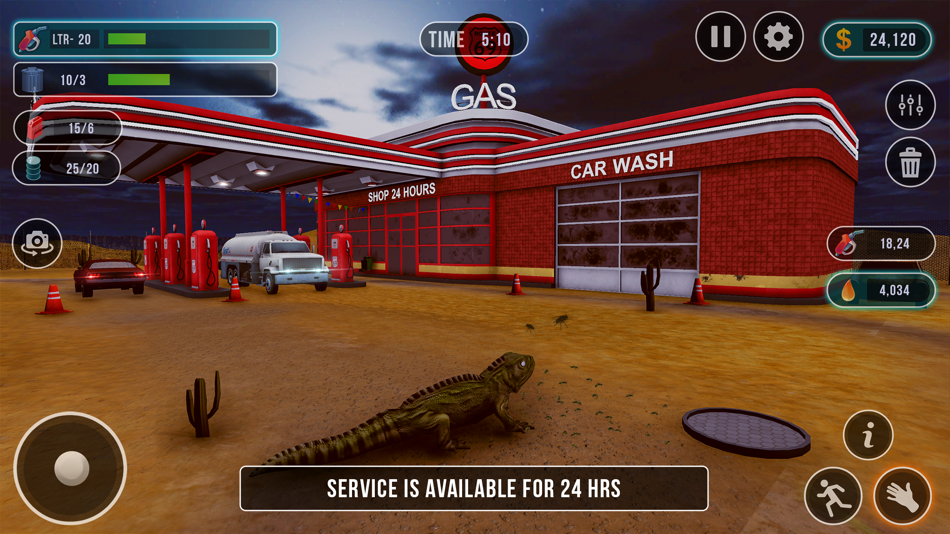 #5. Gas Station Simulator Game (iOS) 来自: Abdur Rafay