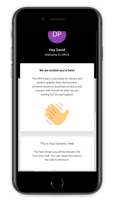 Onyx Fitness & Community Screenshot