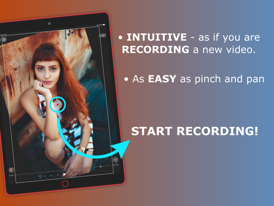 Frameit - Real-Time Video Crop iPad screenshot 9 - Photo & Video app