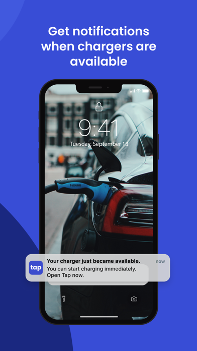 Tap Electric: EV charging Screenshot