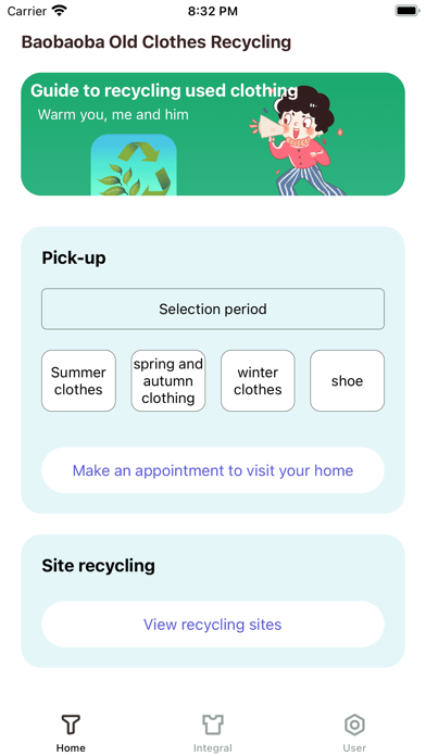 Clothes Recycling Screenshot