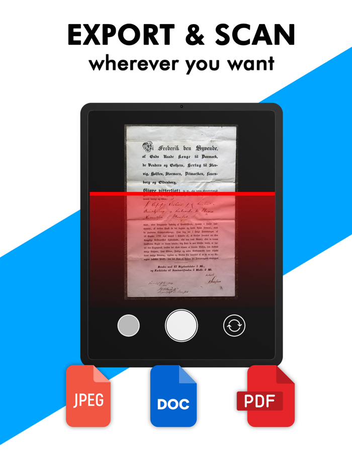 Cloud Scanner scan pdf and docs