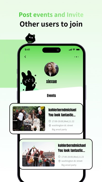 SociClub-Event,Friend,Share