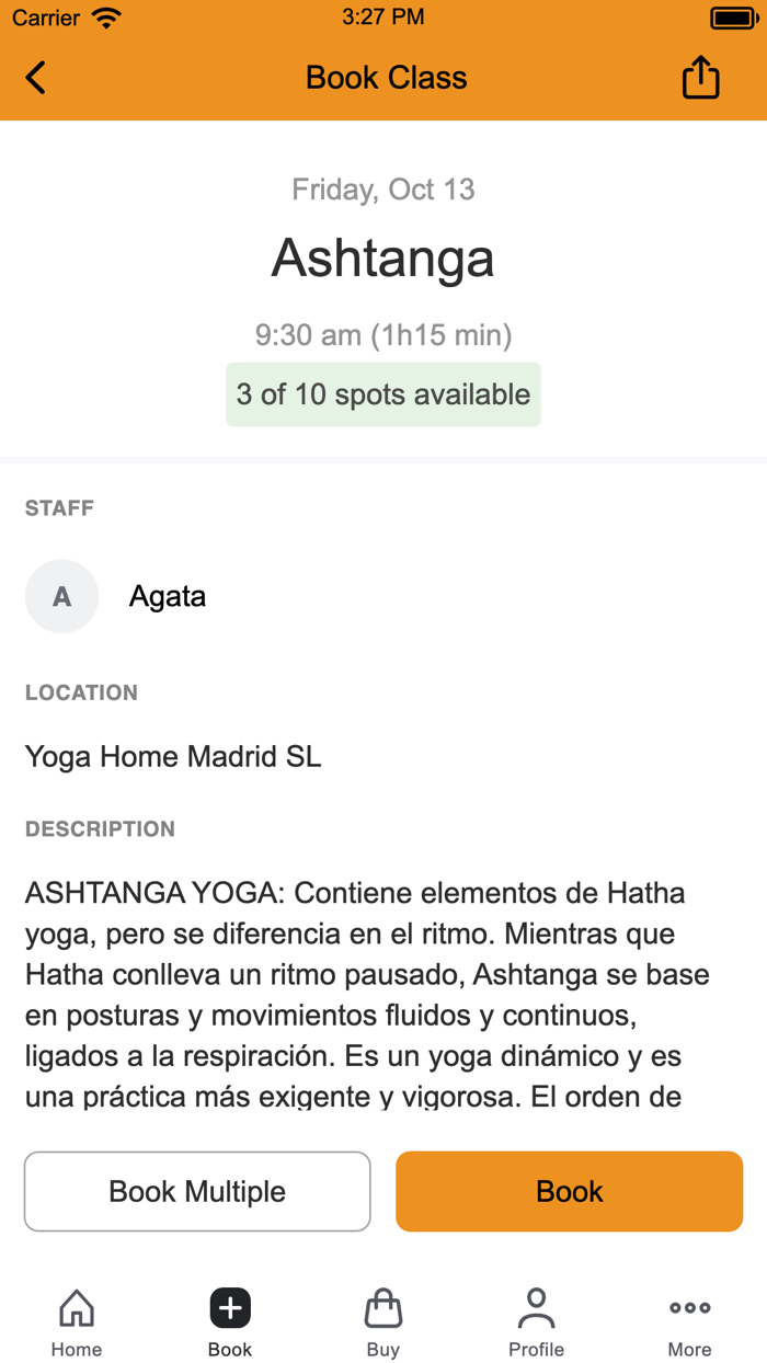 Yoga Home Madrid