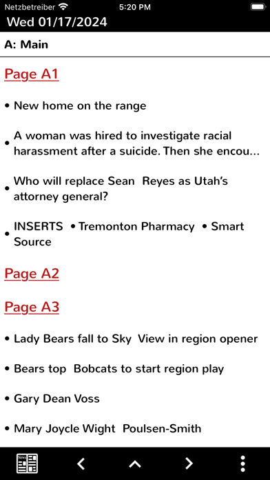 Tremonton Leader eEdition Screenshot