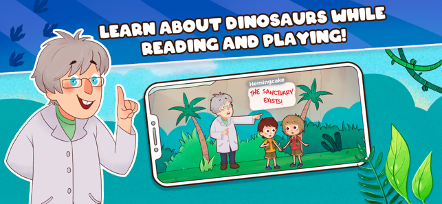 ‎Dani and Evan: Dinosaur books Screenshot