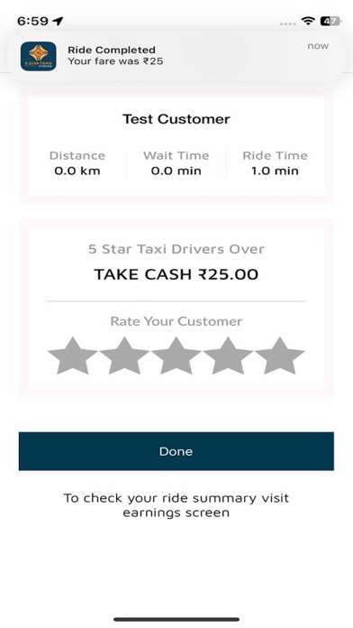 5 Star Taxi Drivers Screenshot