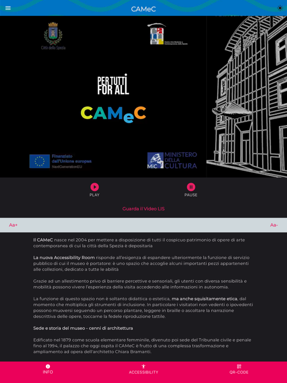 Screenshot #6 pour CAMeC - Per tutti