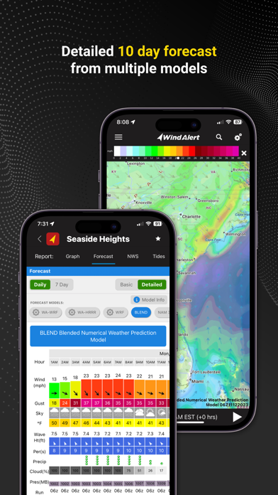 WindAlert: Wind & Weather Map Screenshot