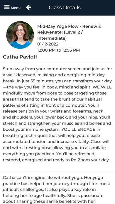 Dream Yoga Studio Screenshot