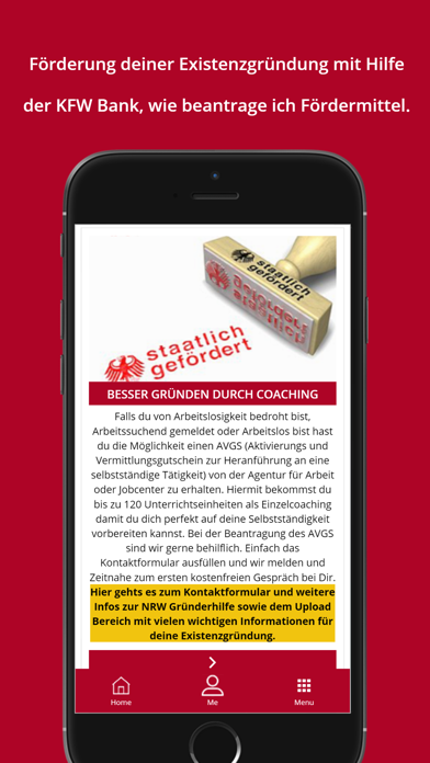 Screenshot #2 pour Gruenderhilfe NRW