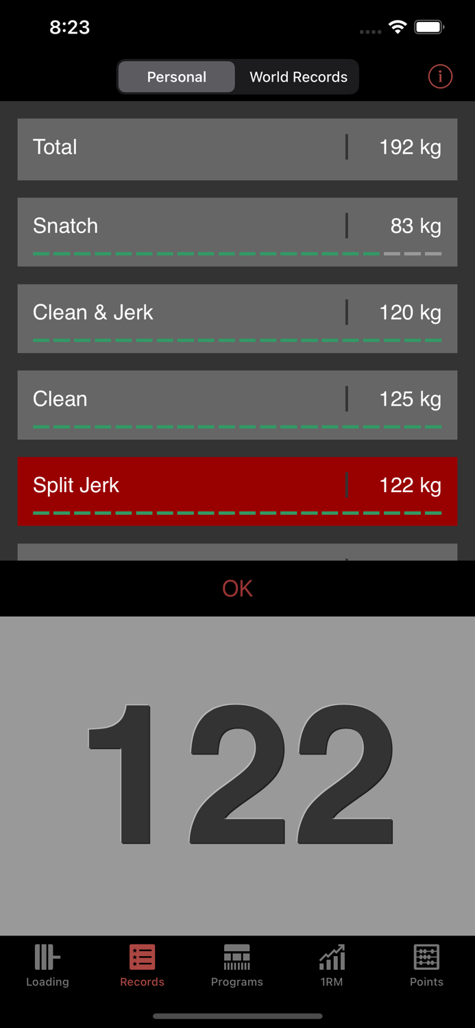 Olympic Weightlifting App