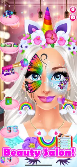 Game screenshot Face Paint Party Makeup Salon mod apk